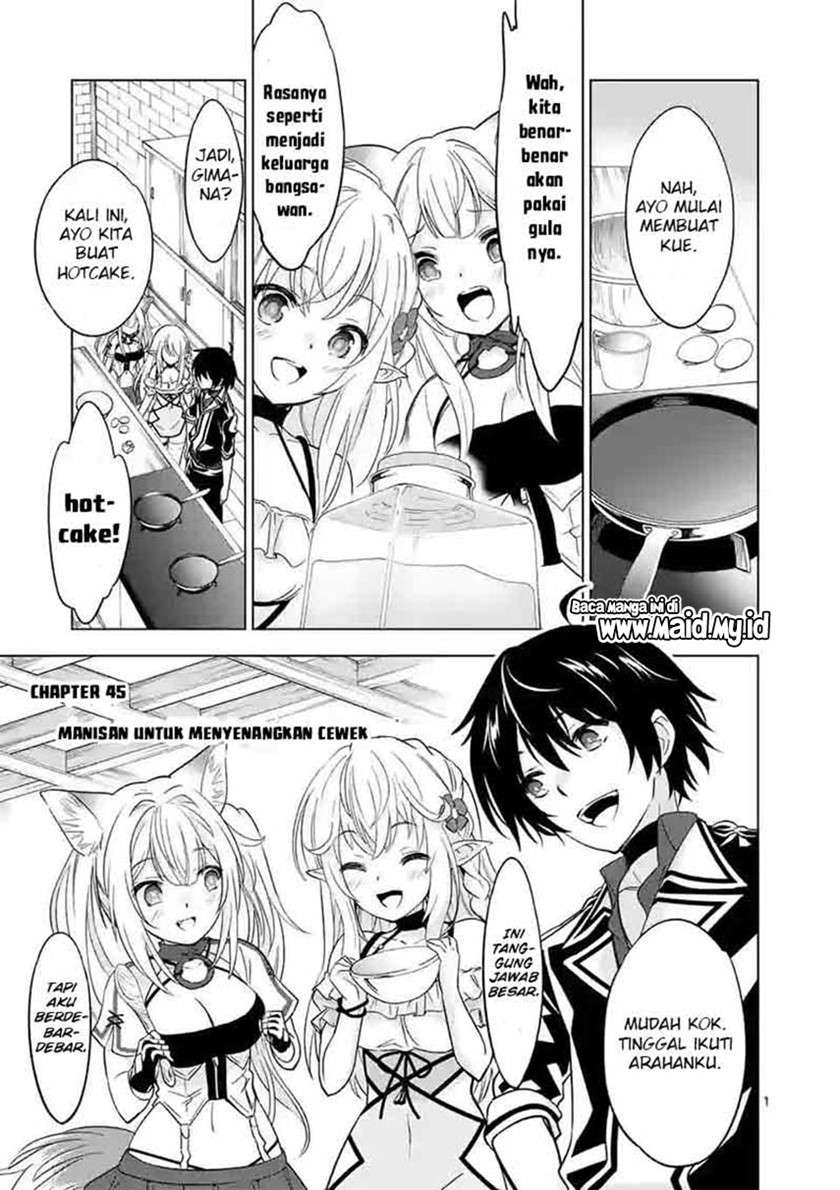 Manga Shijou Saikyou Orc-san no Tanoshii Tanetsuke Harem Zukuri Chapter 45 gambar 2