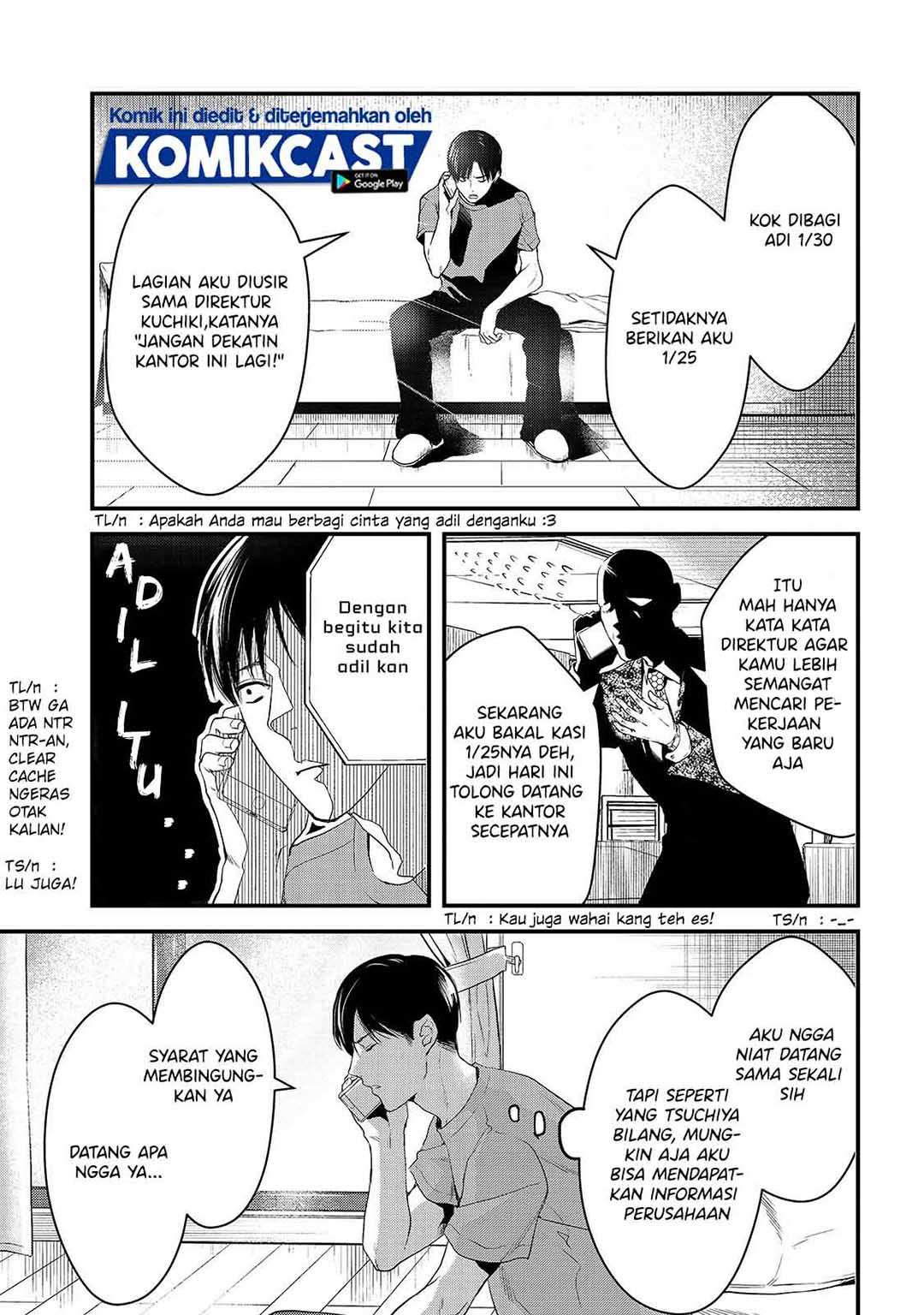 It’s Fun Having a 300,000 yen a Month Job Welcoming Home an Onee-san Who Doesn’t Find Meaning in a Job That Pays Her 500,000 yen a Month Chapter 09 Gambar 4