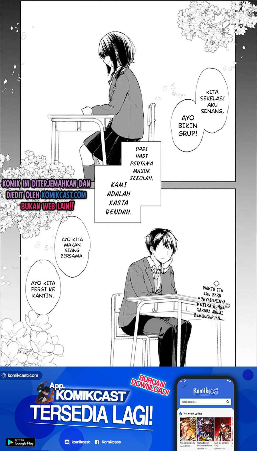 Manga Chikan Saresou ni Natteiru S-kyuu Bishoujo wo Tasuketara Tonari no Seki no Osanajimi datta Chapter 23.1 gambar 2