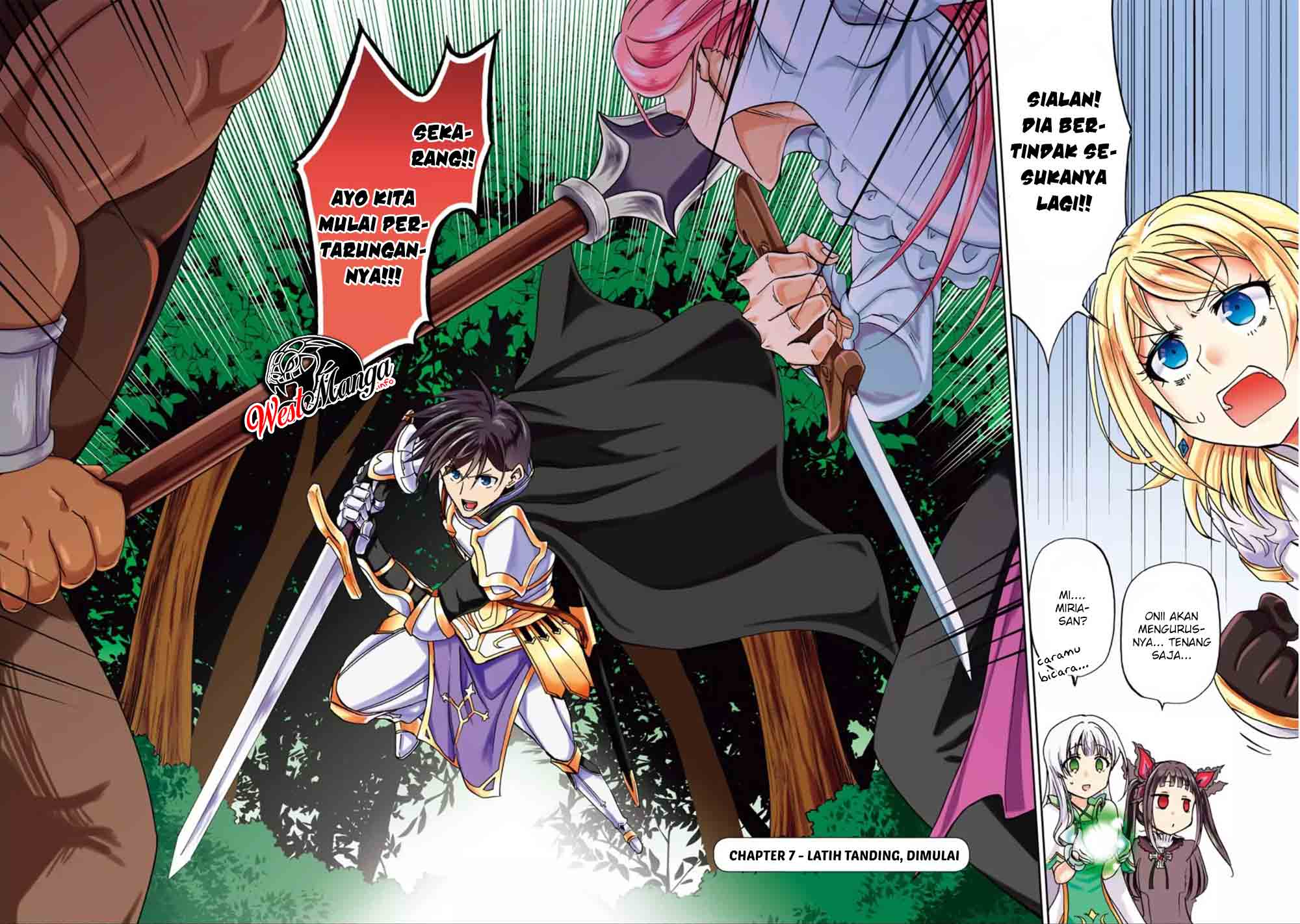 Ankoku Kishi no Ore desu Ga Saikyou no Seikishi wo Mezashimasu Chapter 7 Gambar 4