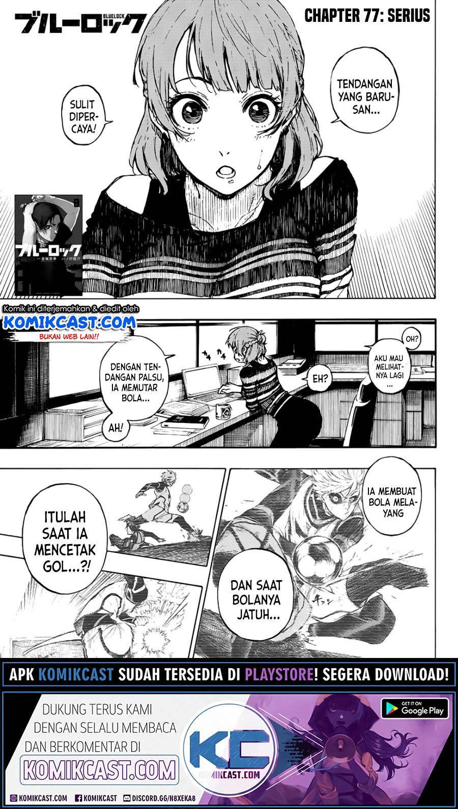 Manga Blue Lock Chapter 77 gambar 2