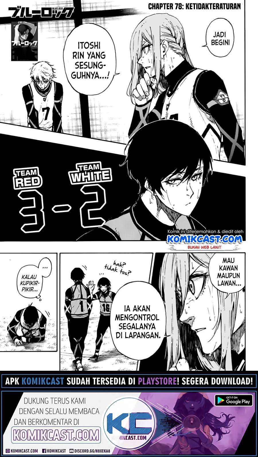 Manga Blue Lock Chapter 78 gambar 2