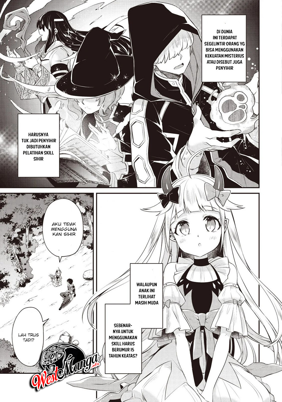 Manga Sekai Saikyou no Shinjuu Tsukai Chapter 02.2 gambar 2