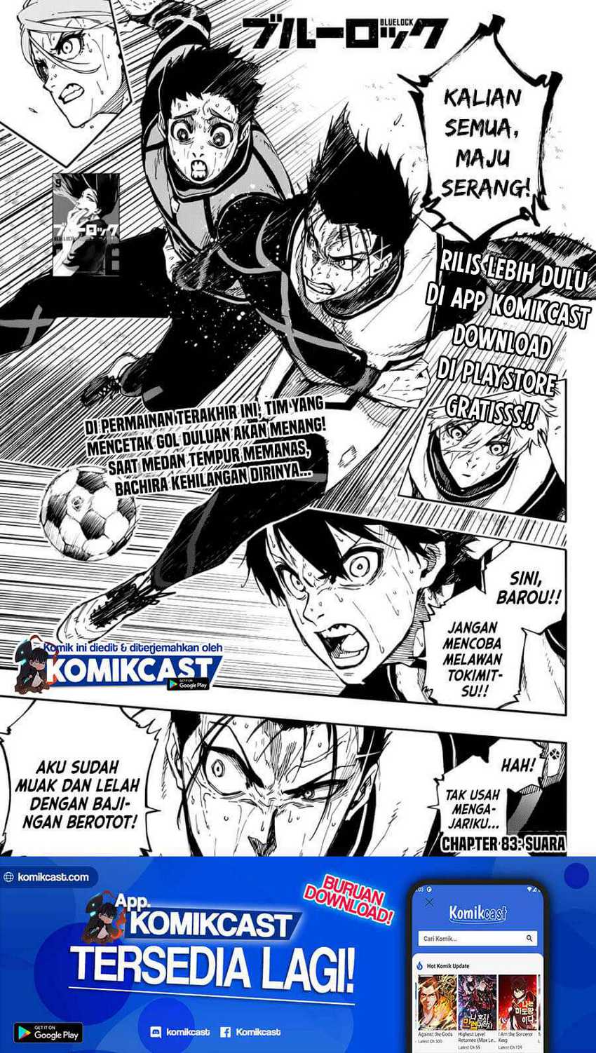Manga Blue Lock Chapter 83 gambar 2