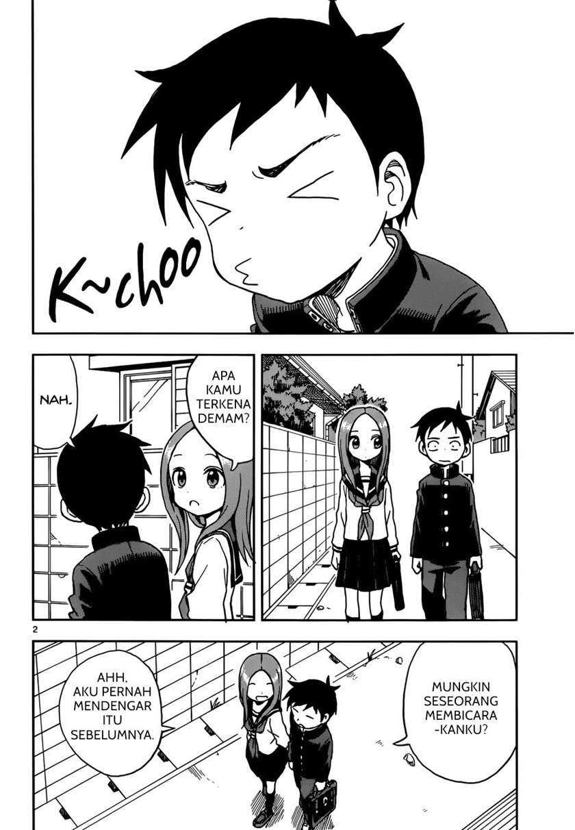 Manga Karakai Jouzu no Takagi-san Chapter 79 gambar 2