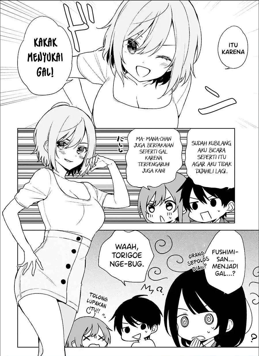 Manga Chikan Saresou ni Natteiru S-kyuu Bishoujo wo Tasuketara Tonari no Seki no Osanajimi datta Chapter 24.5 gambar 2