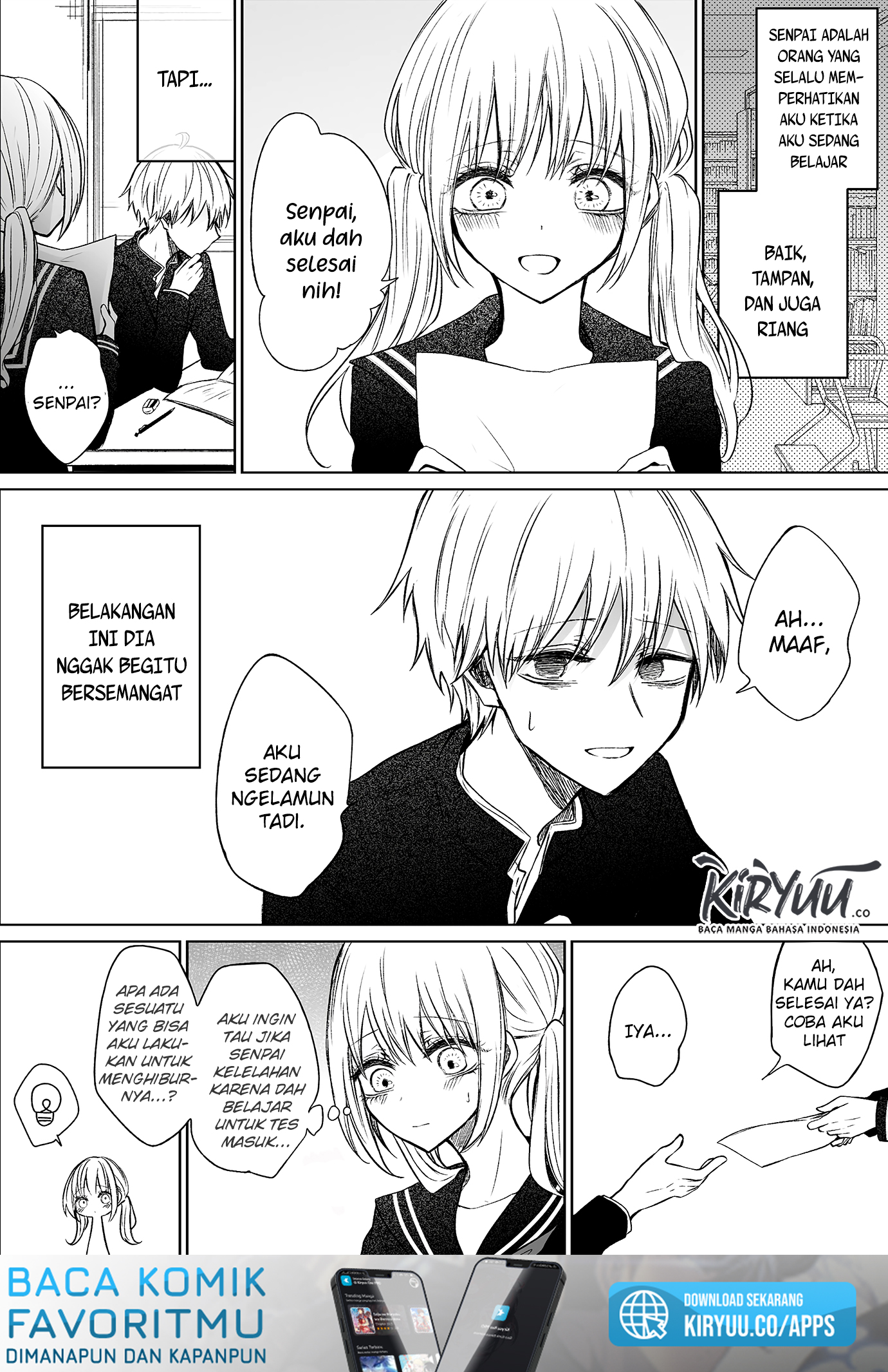 Manga Ichizu de Bitch na Kouhai Chapter 51 gambar 2