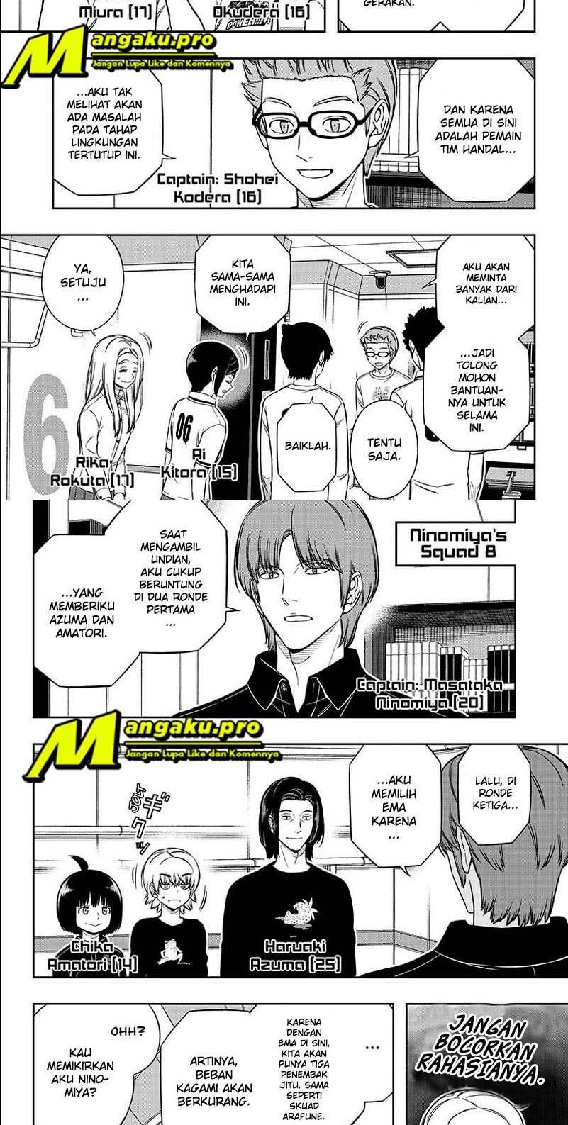 Manga World Trigger Chapter 207.2 gambar 2