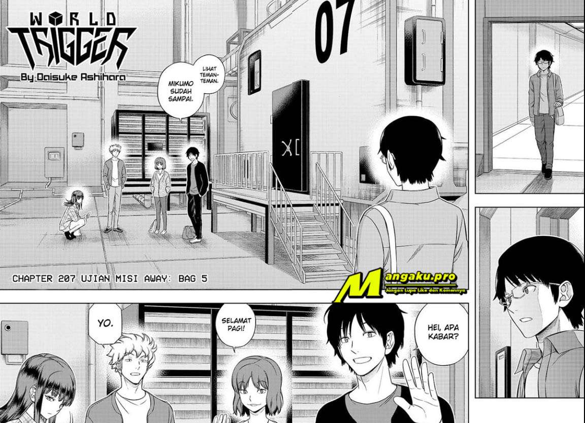 Manga World Trigger Chapter 207.1 gambar 2