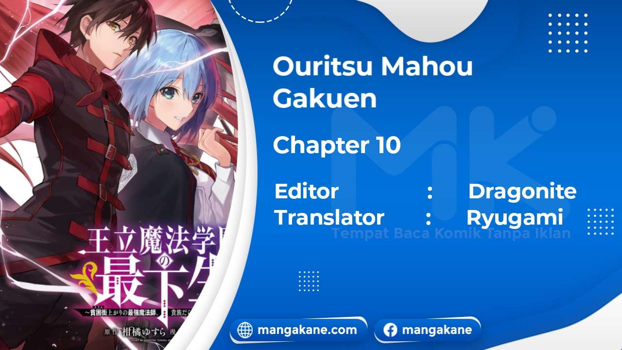 Manga Ouritsu Mahou Gakuen no Saikasei: Slum Agari no Saikyou Mahoushi, Kizoku darake no Gakuen de Musou suru Chapter 10 gambar 2