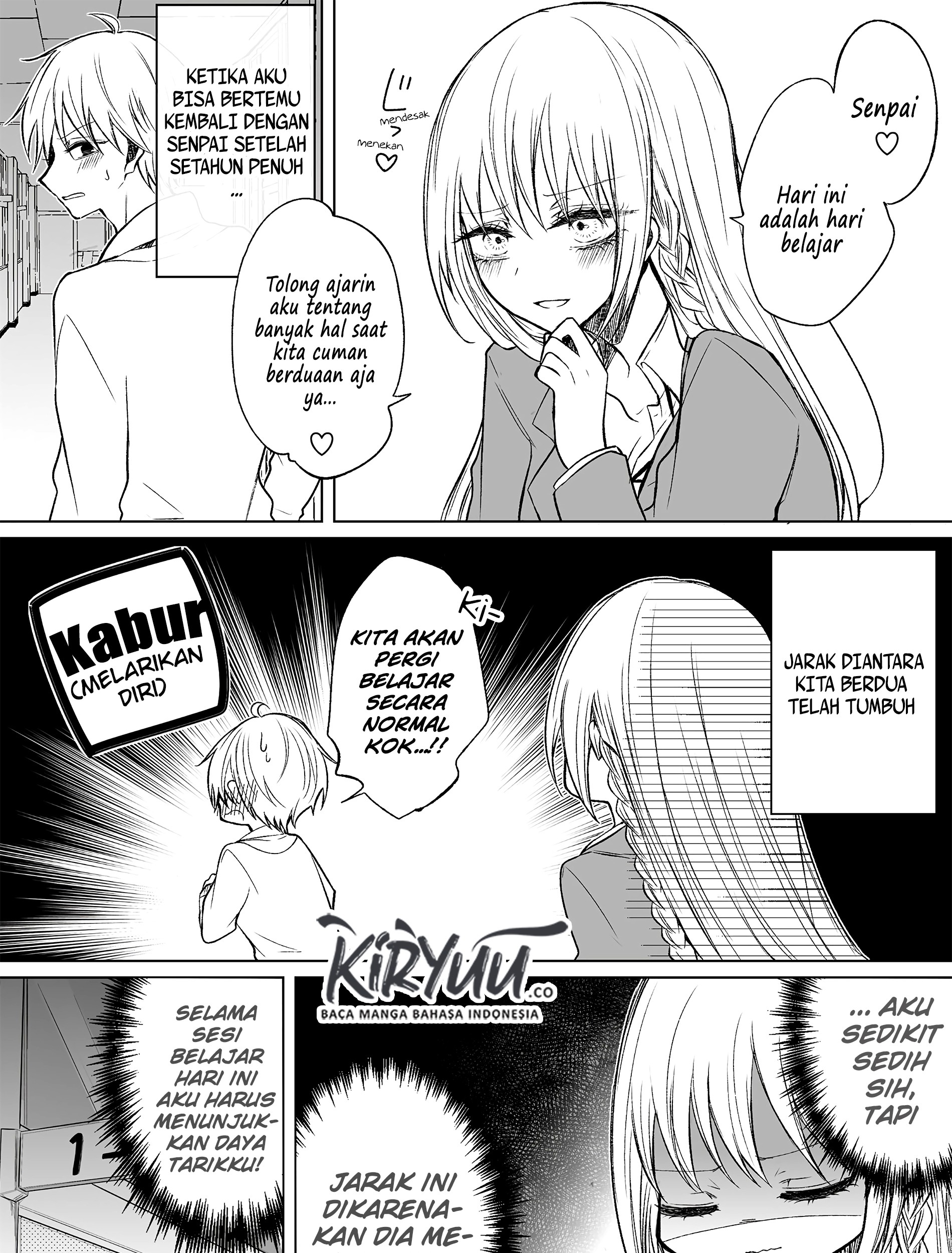 Manga Ichizu de Bitch na Kouhai Chapter 53 gambar 2