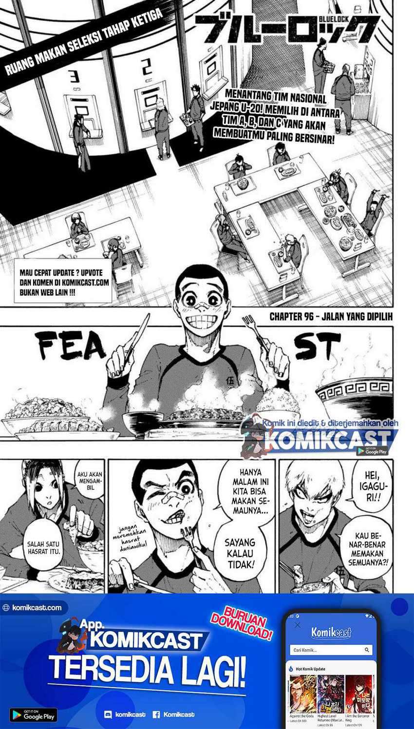 Manga Blue Lock Chapter 96 gambar 2