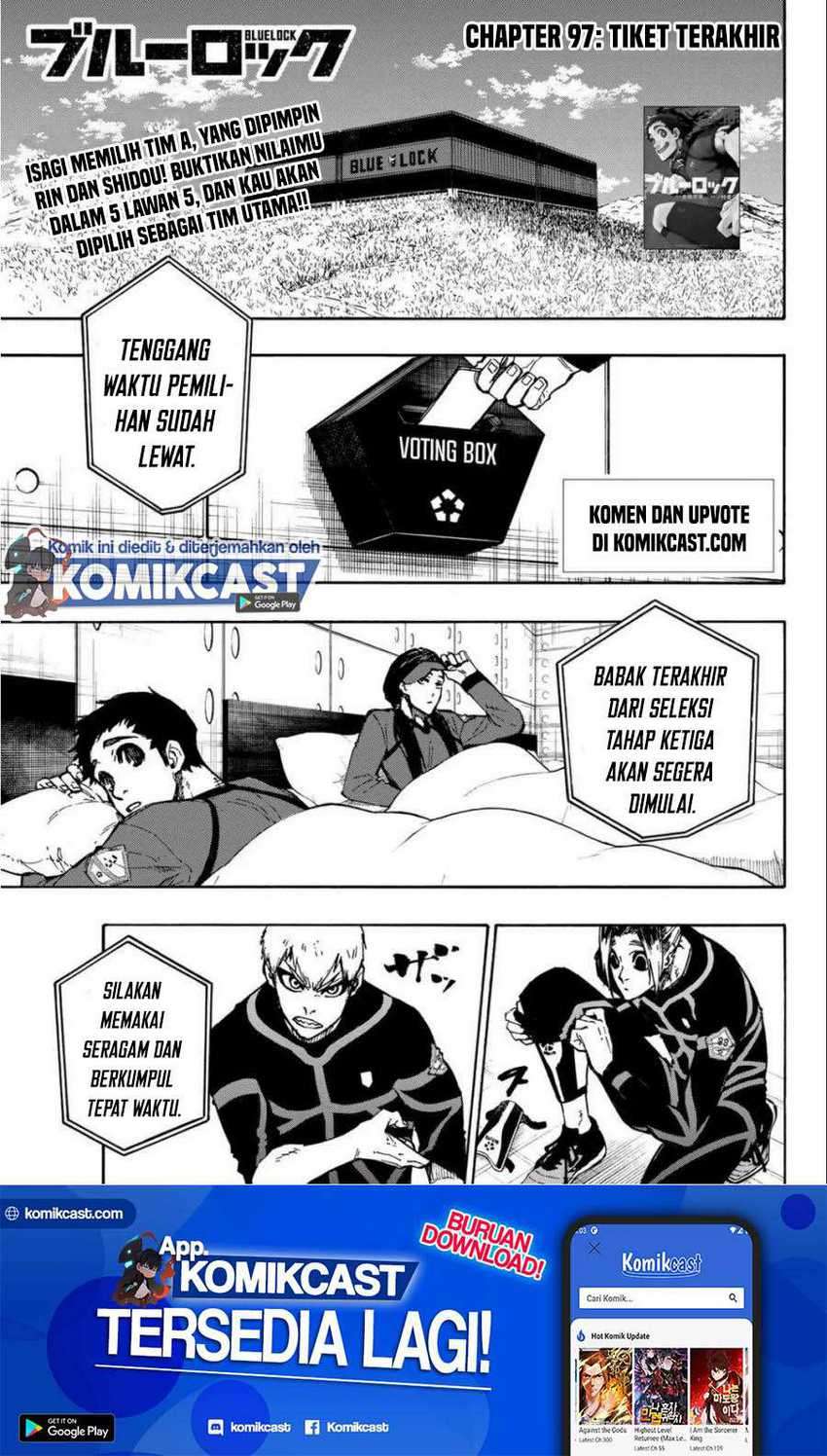 Manga Blue Lock Chapter 97 gambar 2