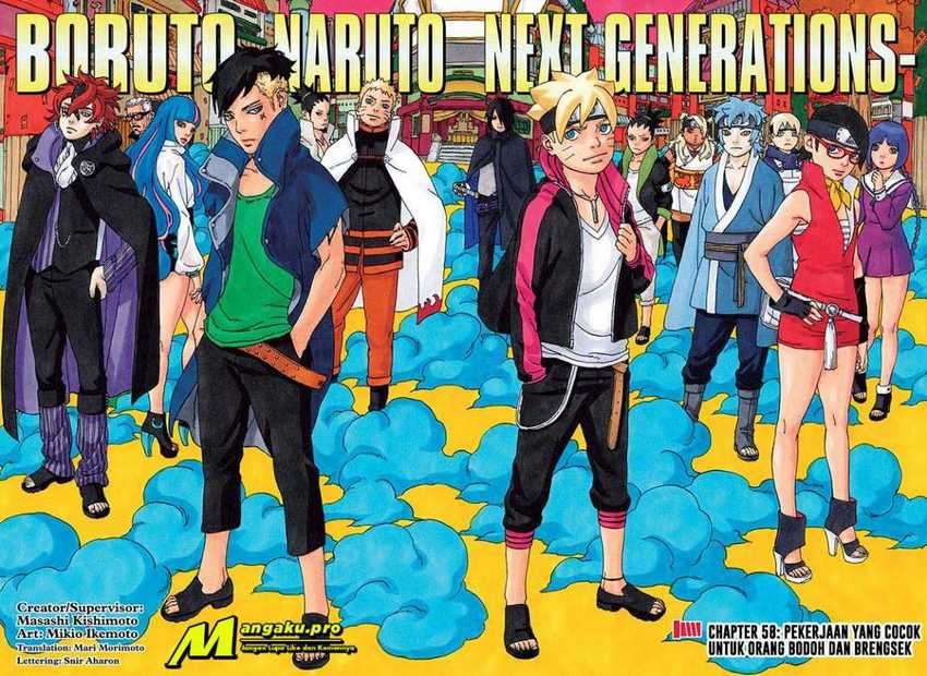 Manga Boruto Chapter 58.1 gambar 2