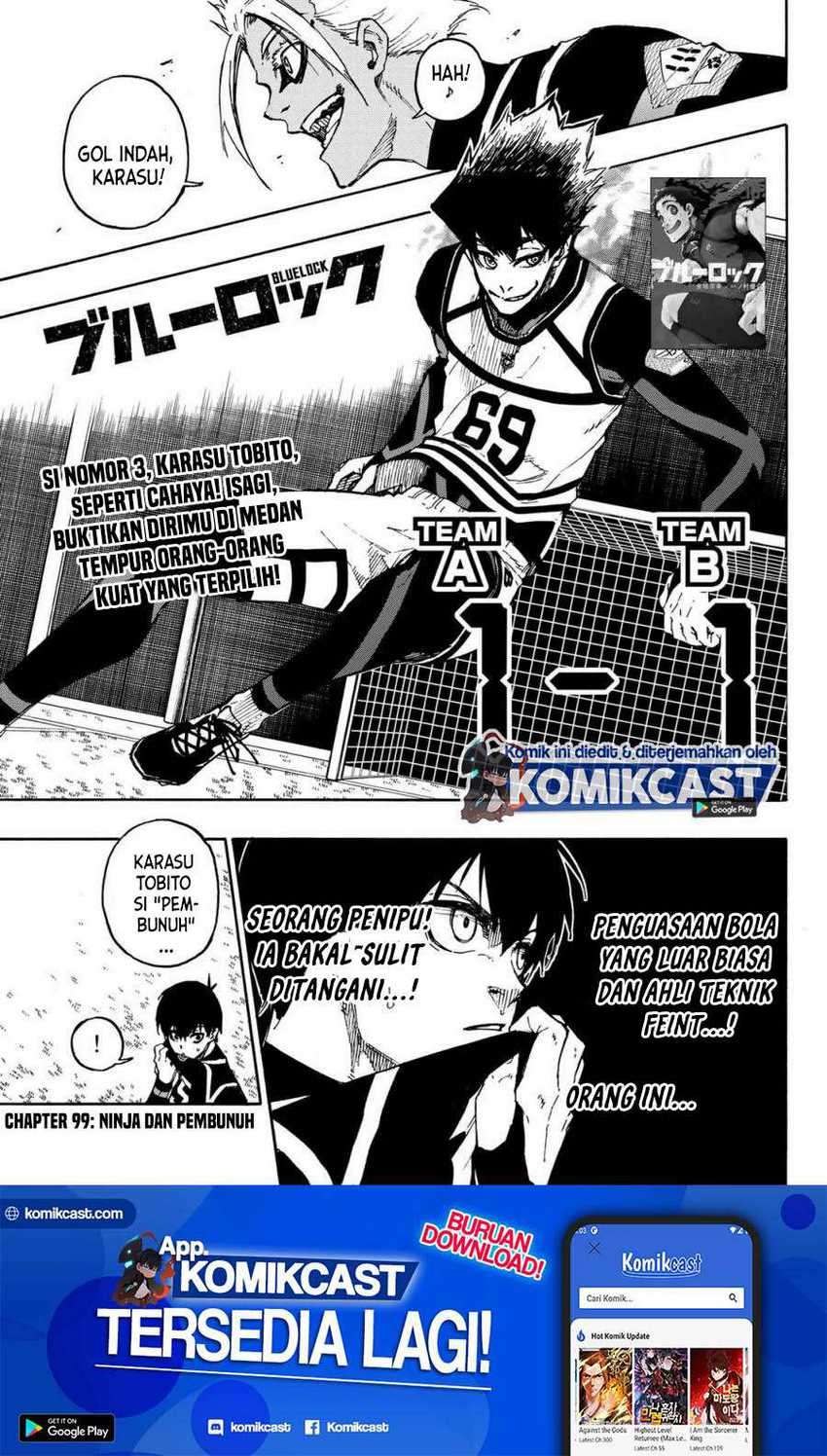 Manga Blue Lock Chapter 99 gambar 2