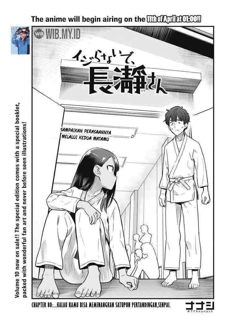 Manga Ijiranaide, Nagatoro-san Chapter 80 gambar 2