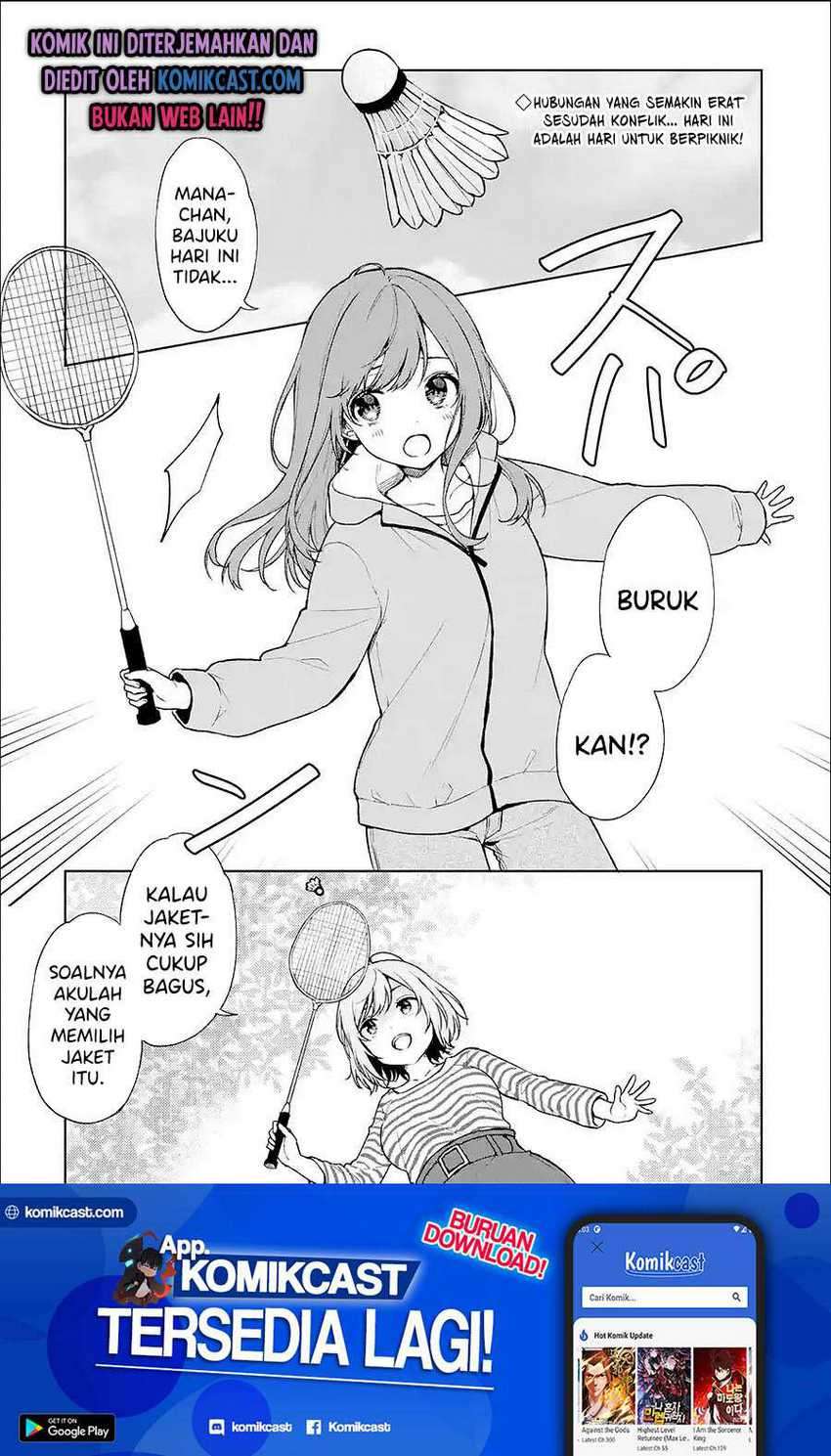 Manga Chikan Saresou ni Natteiru S-kyuu Bishoujo wo Tasuketara Tonari no Seki no Osanajimi datta Chapter 26.1 gambar 2