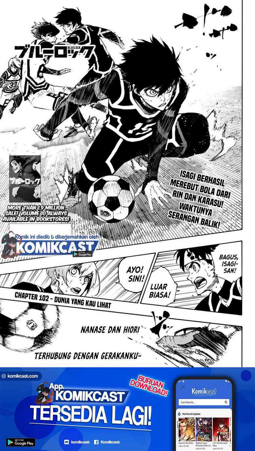 Manga Blue Lock Chapter 102 gambar 2