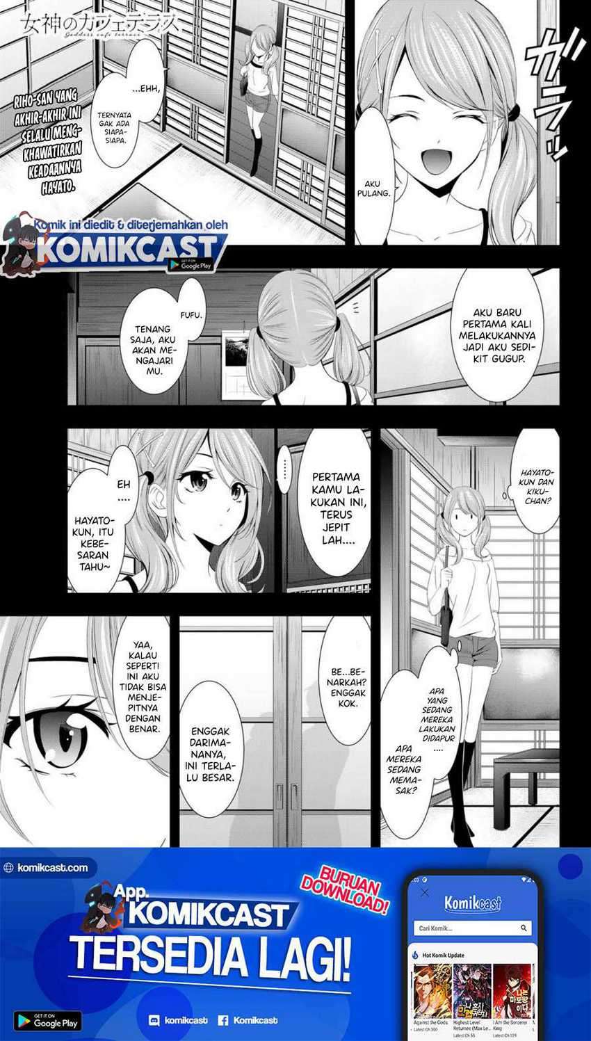 Manga Megami no Kafeterasu (Goddess Café Terrace) Chapter 15 gambar 2