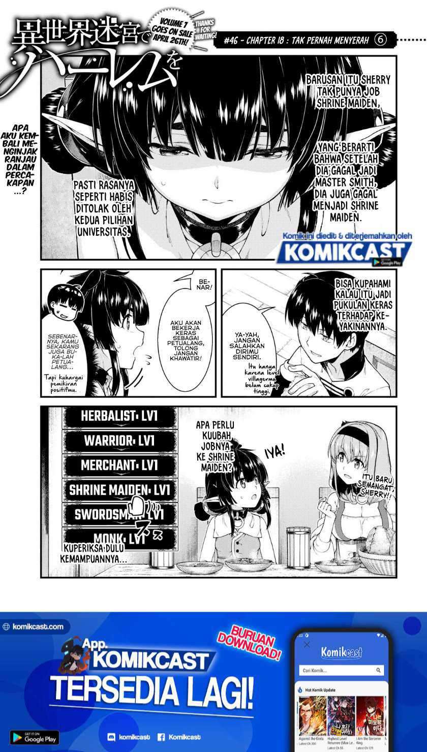 Manga Isekai Meikyuu de Harem wo Chapter 47 gambar 2