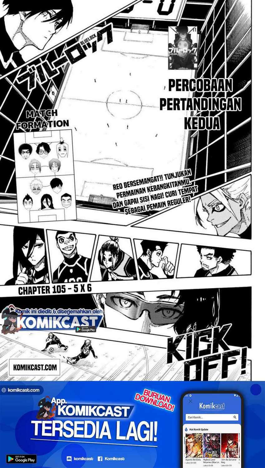Manga Blue Lock Chapter 105 gambar 2