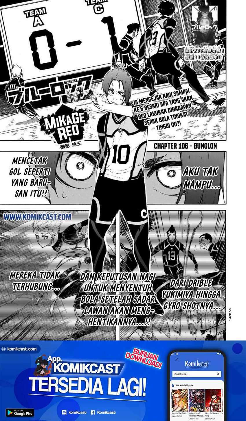 Manga Blue Lock Chapter 106 gambar 2