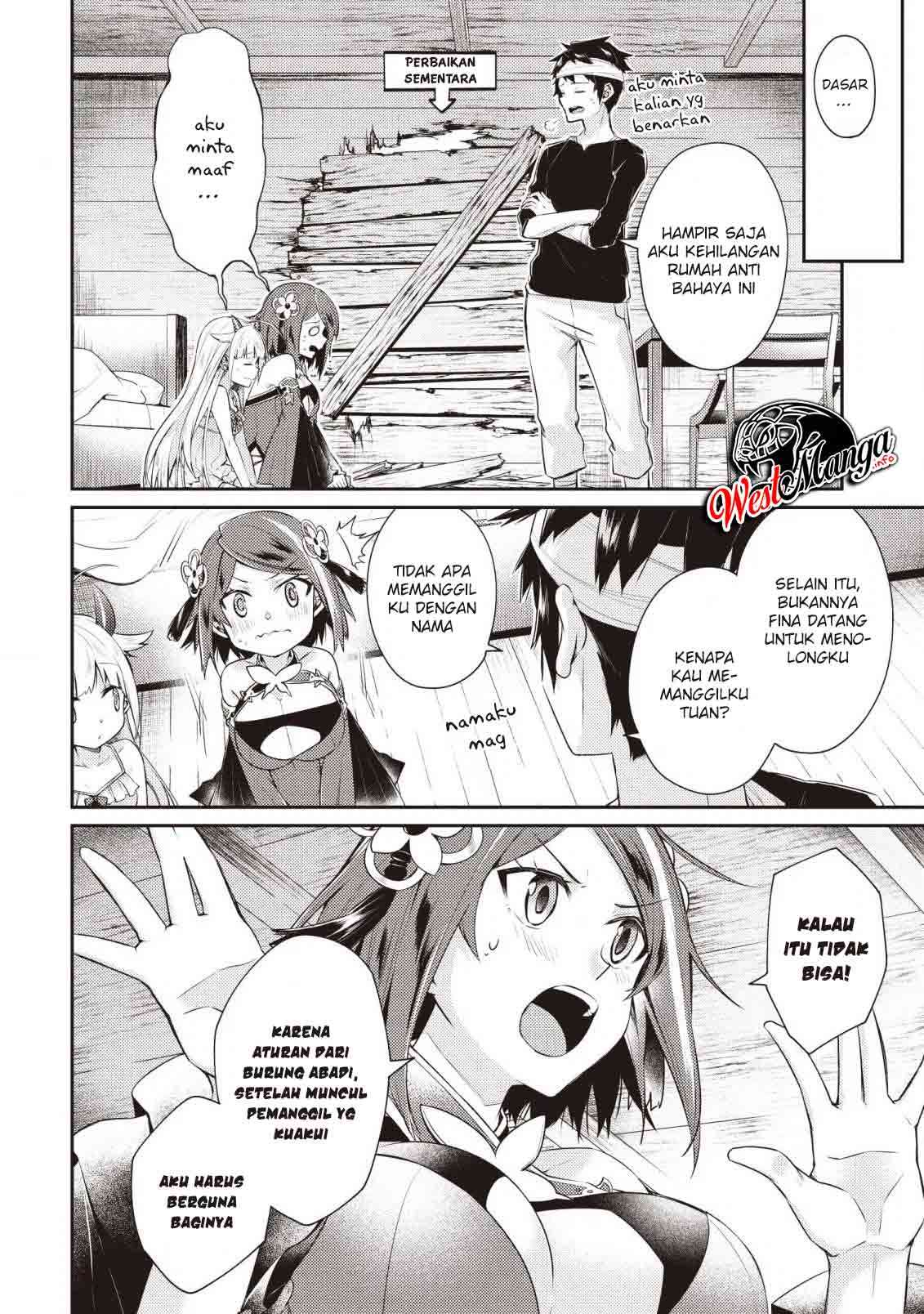 Manga Sekai Saikyou no Shinjuu Tsukai Chapter 03.2 gambar 2