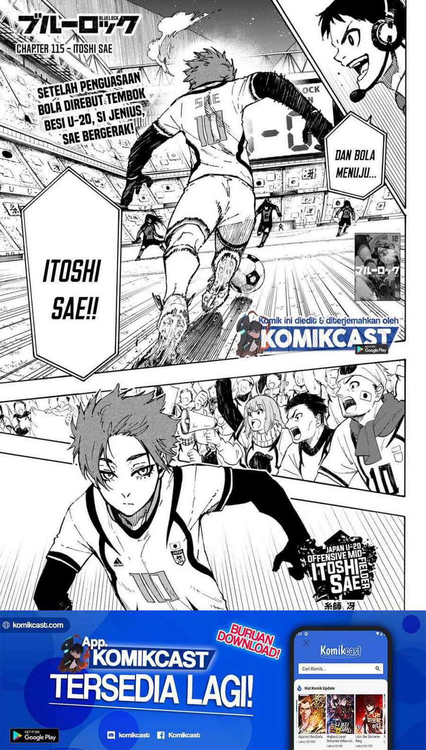 Manga Blue Lock Chapter 115 gambar 2