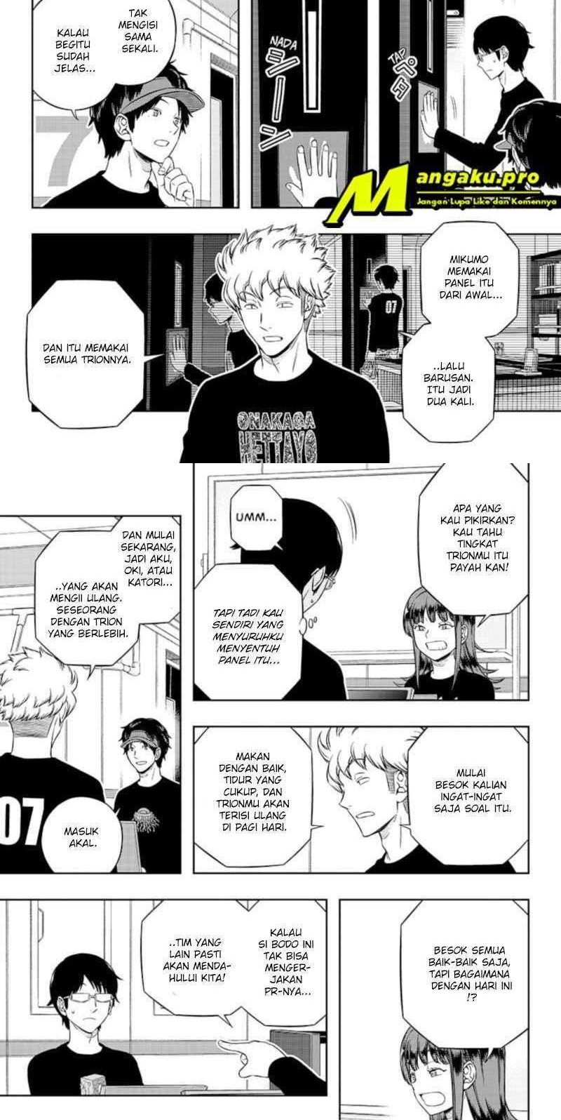 Manga World Trigger Chapter 210 gambar 2