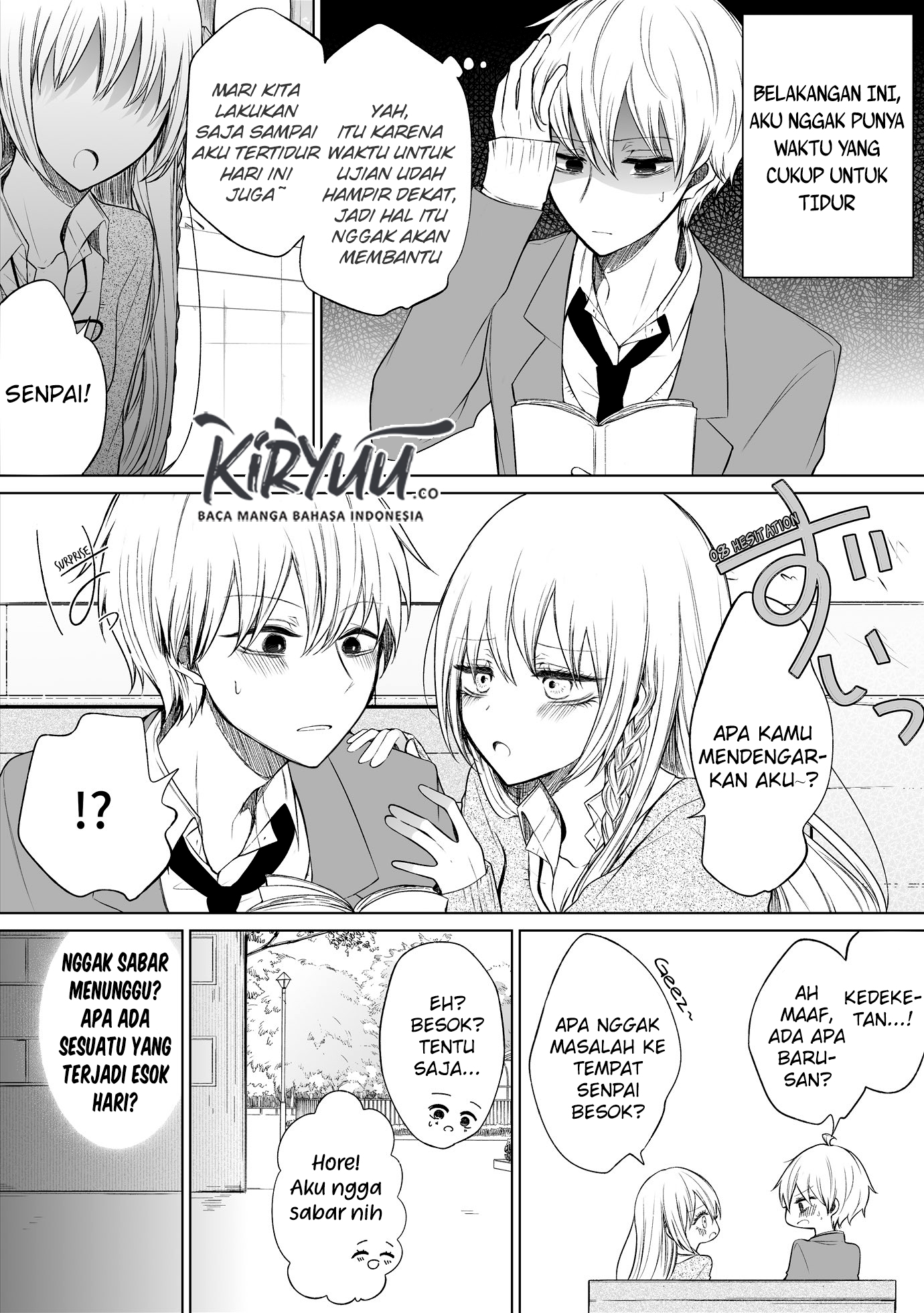 Manga Ichizu de Bitch na Kouhai Chapter 55 gambar 2