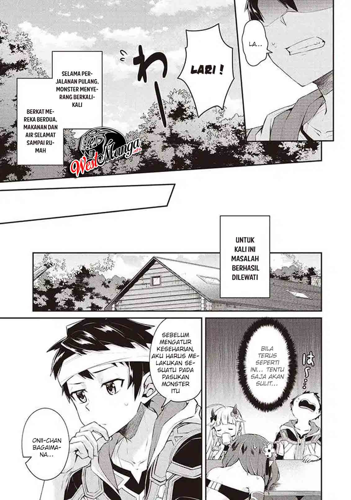 Manga Sekai Saikyou no Shinjuu Tsukai Chapter 04.2 gambar 2