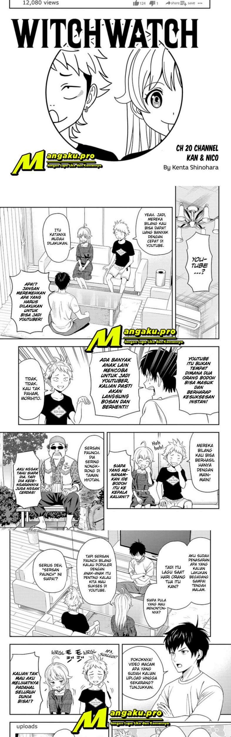 Manga Witch Watch Chapter 20 gambar 2