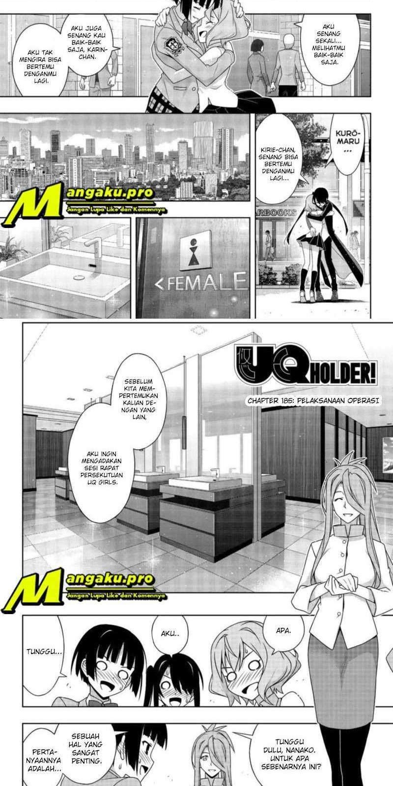 Manga UQ Holder! Chapter 185.1 gambar 2