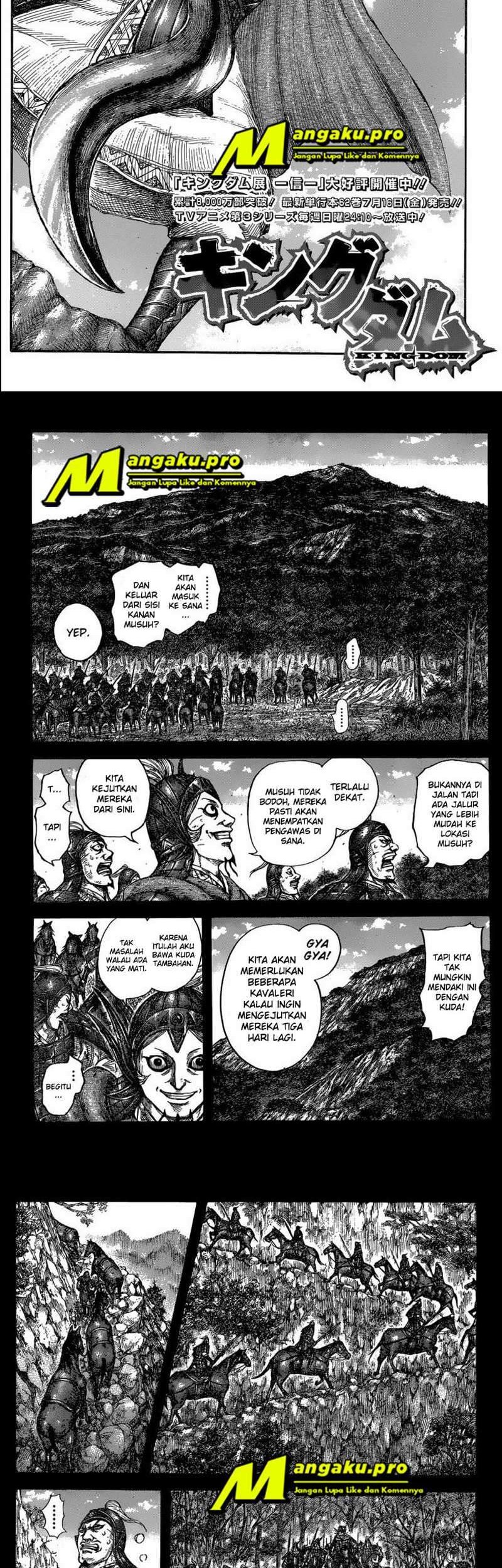 Manga Kingdom Chapter 684 gambar 2