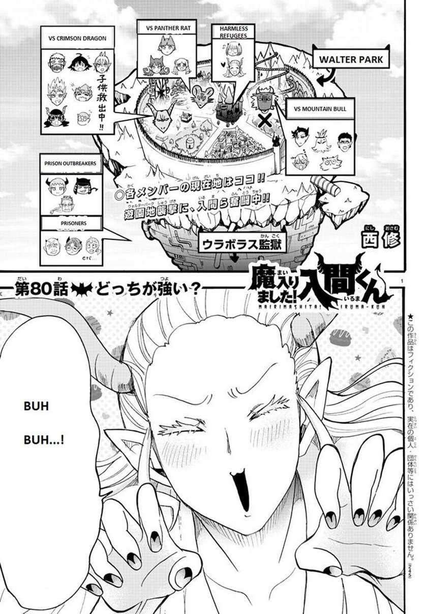 Manga Mairimashita! Iruma-kun Chapter 80 gambar 2