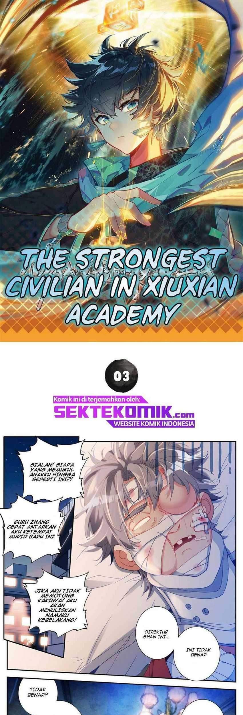 Manhua The Strongest Civilian in Xiuxian Academy Chapter 3 gambar 2