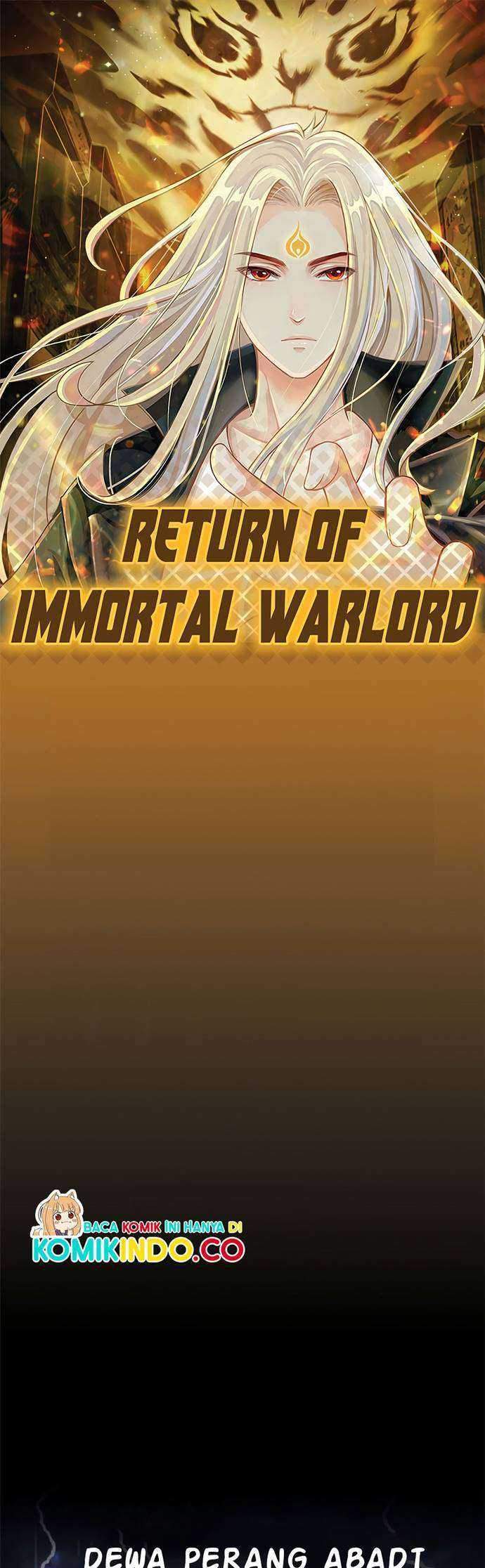Manhua Return of Immortal Warlord Chapter 00 gambar 2