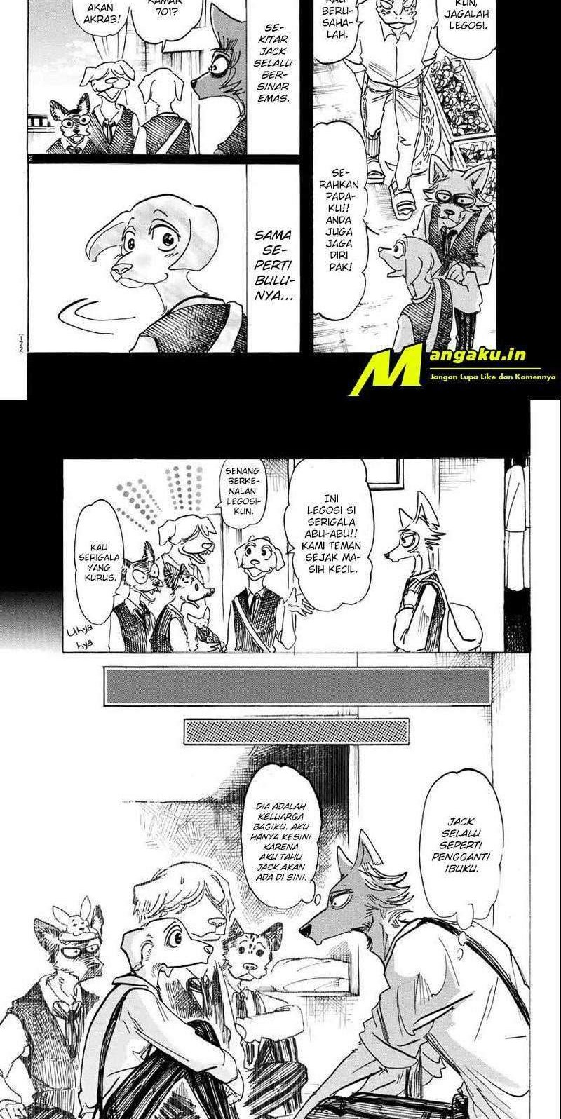 Manga Beastars Chapter 152 gambar 2