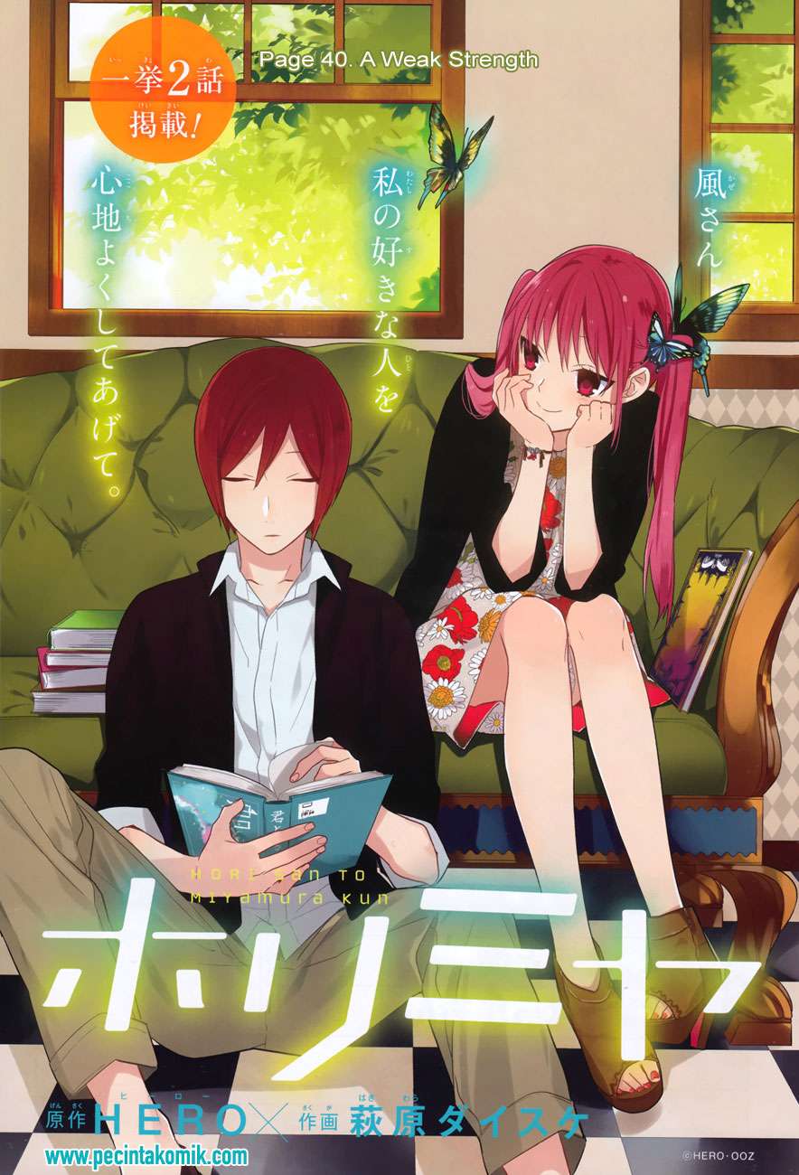 Manga Horimiya Chapter 39 gambar 2