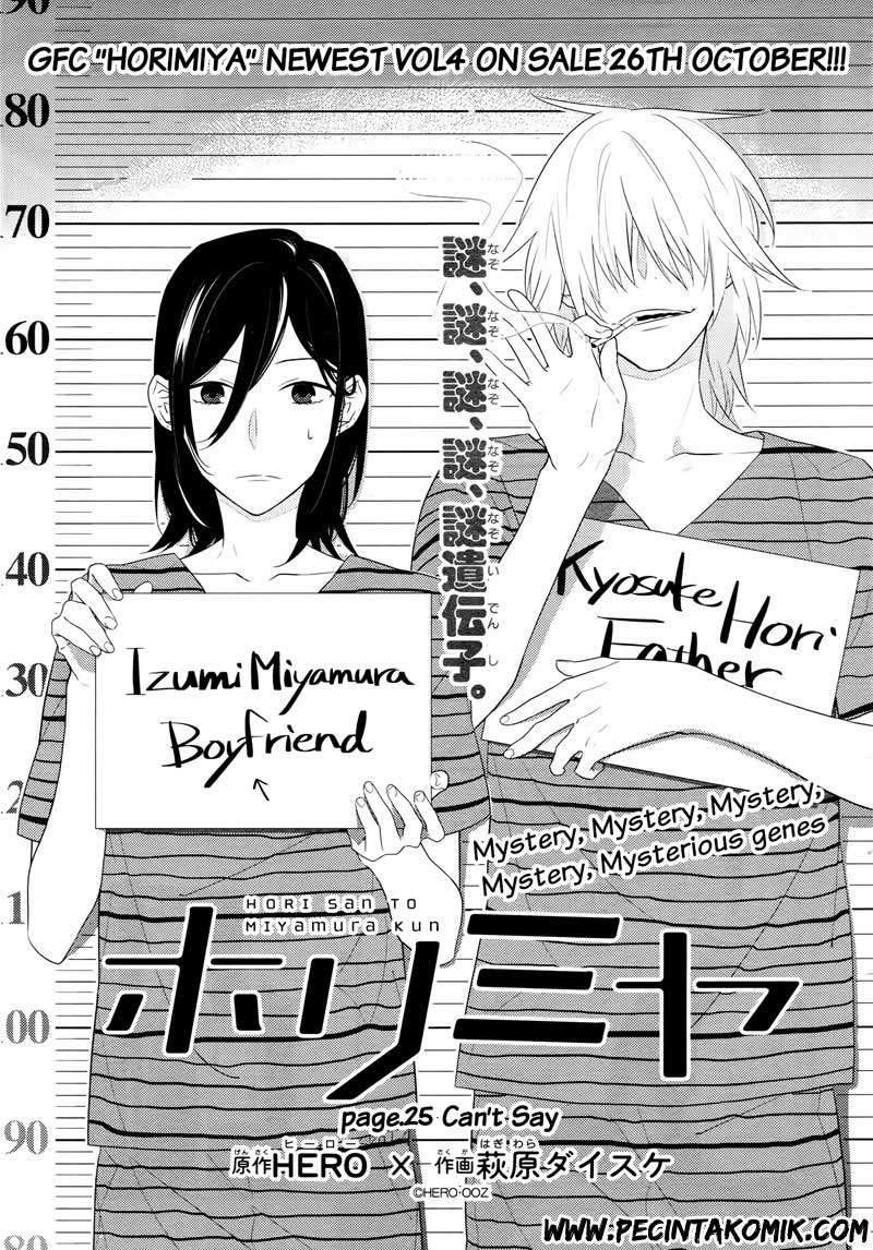 Horimiya Chapter 25 Gambar 3