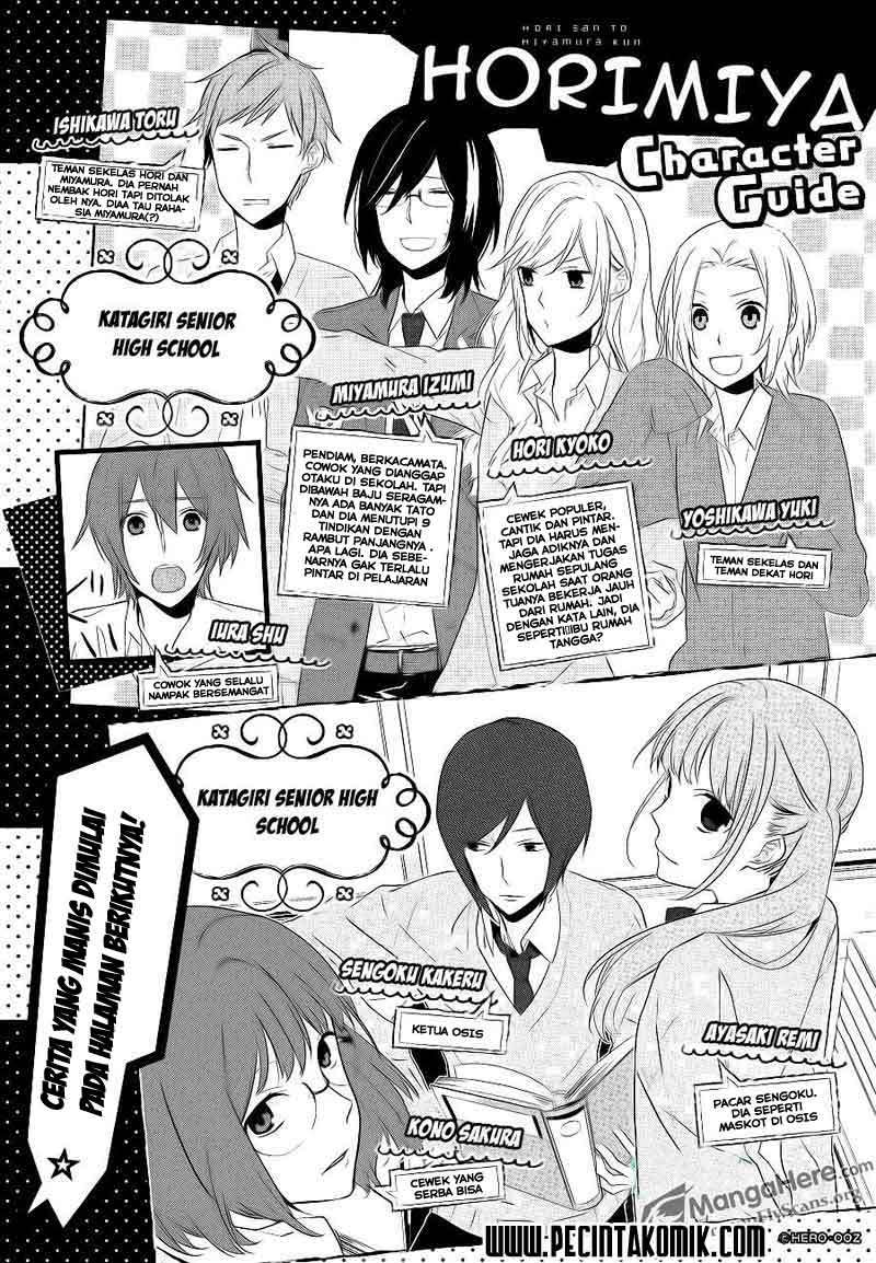 Manga Horimiya Chapter 13 gambar 2