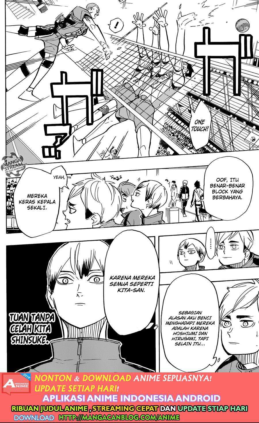 Manga Haikyuu!! Chapter 359 gambar 2