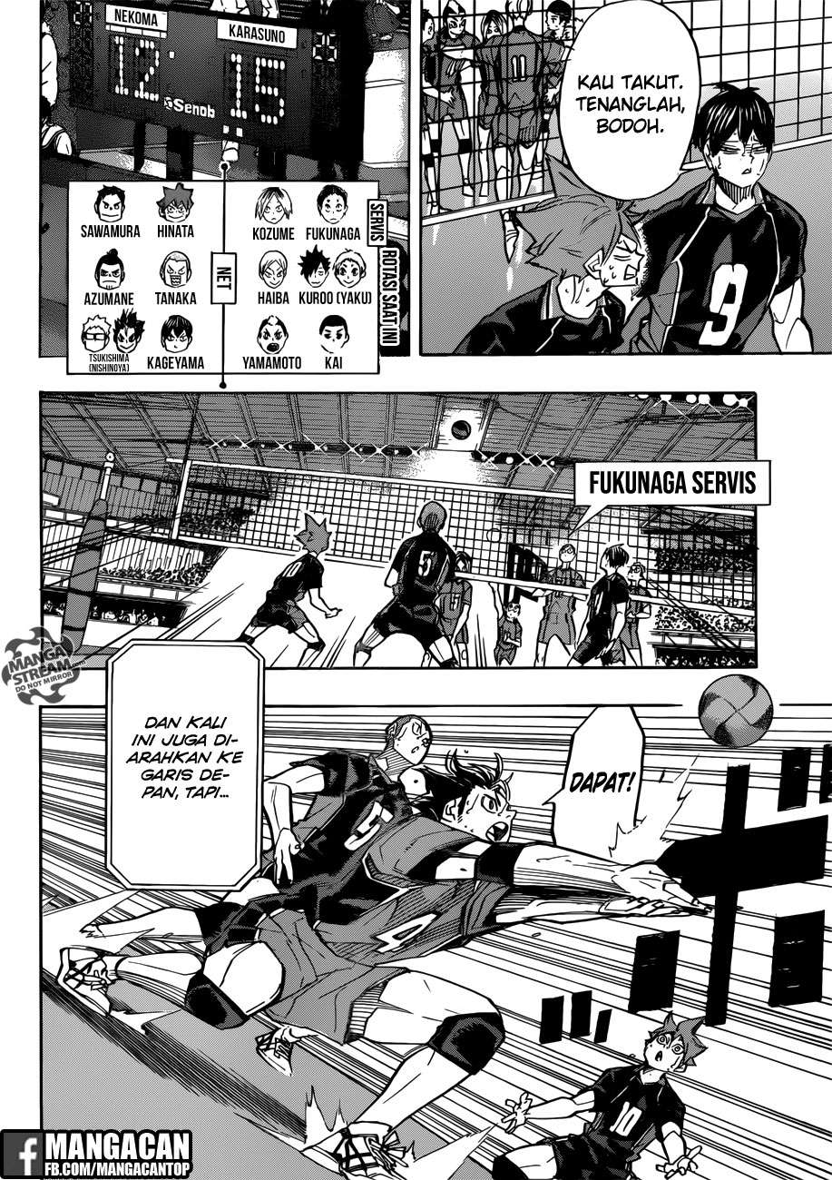 Manga Haikyuu!! Chapter 310 gambar 2
