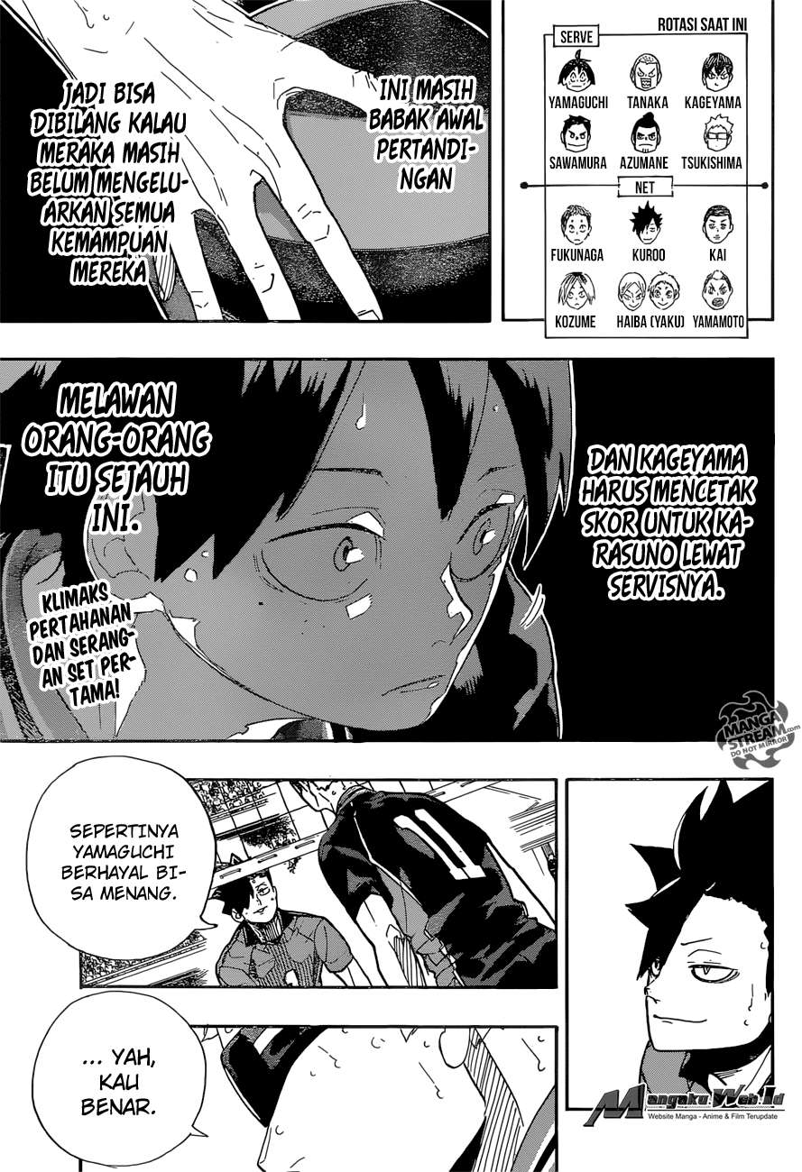 Manga Haikyuu!! Chapter 298 gambar 2