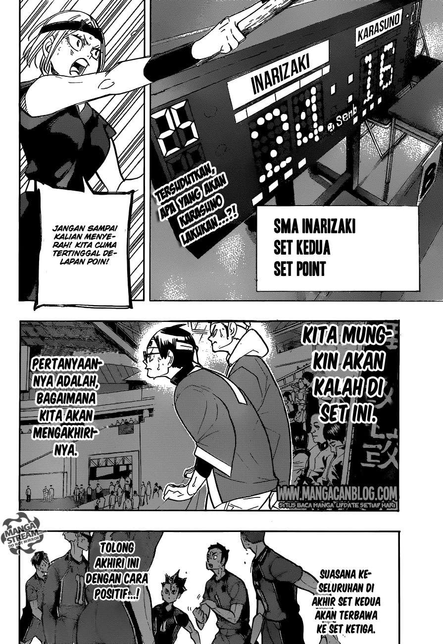 Manga Haikyuu!! Chapter 275 gambar 2