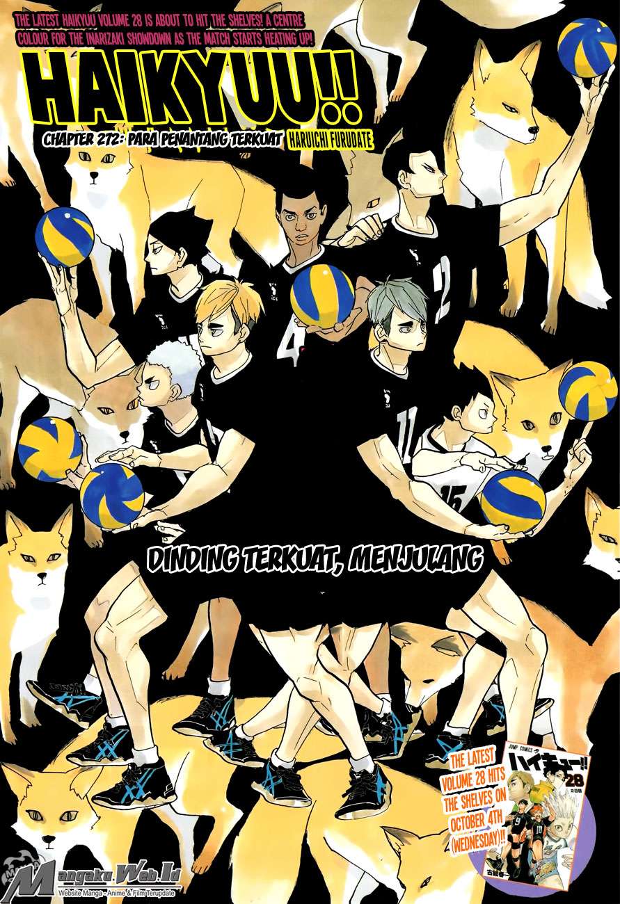 Manga Haikyuu!! Chapter 272 gambar 2