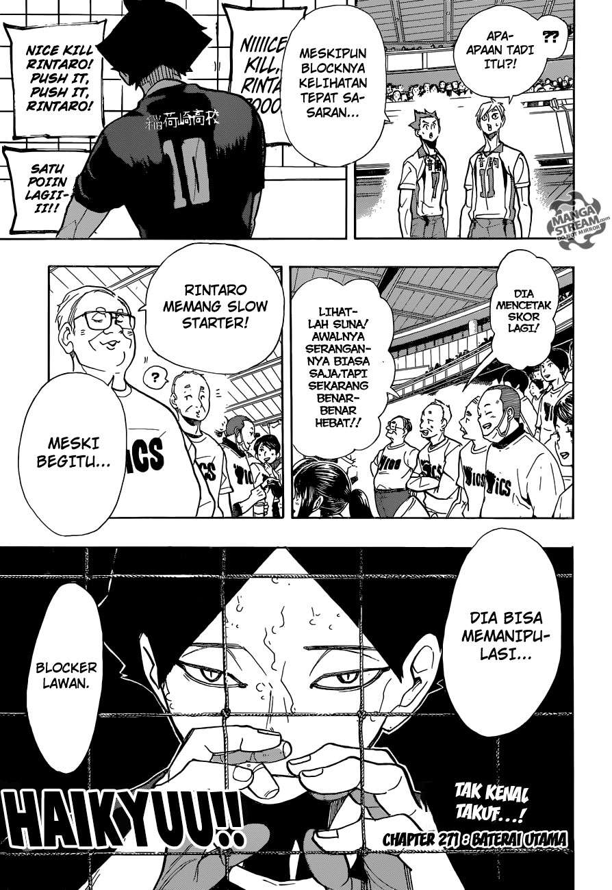 Manga Haikyuu!! Chapter 271 gambar 2