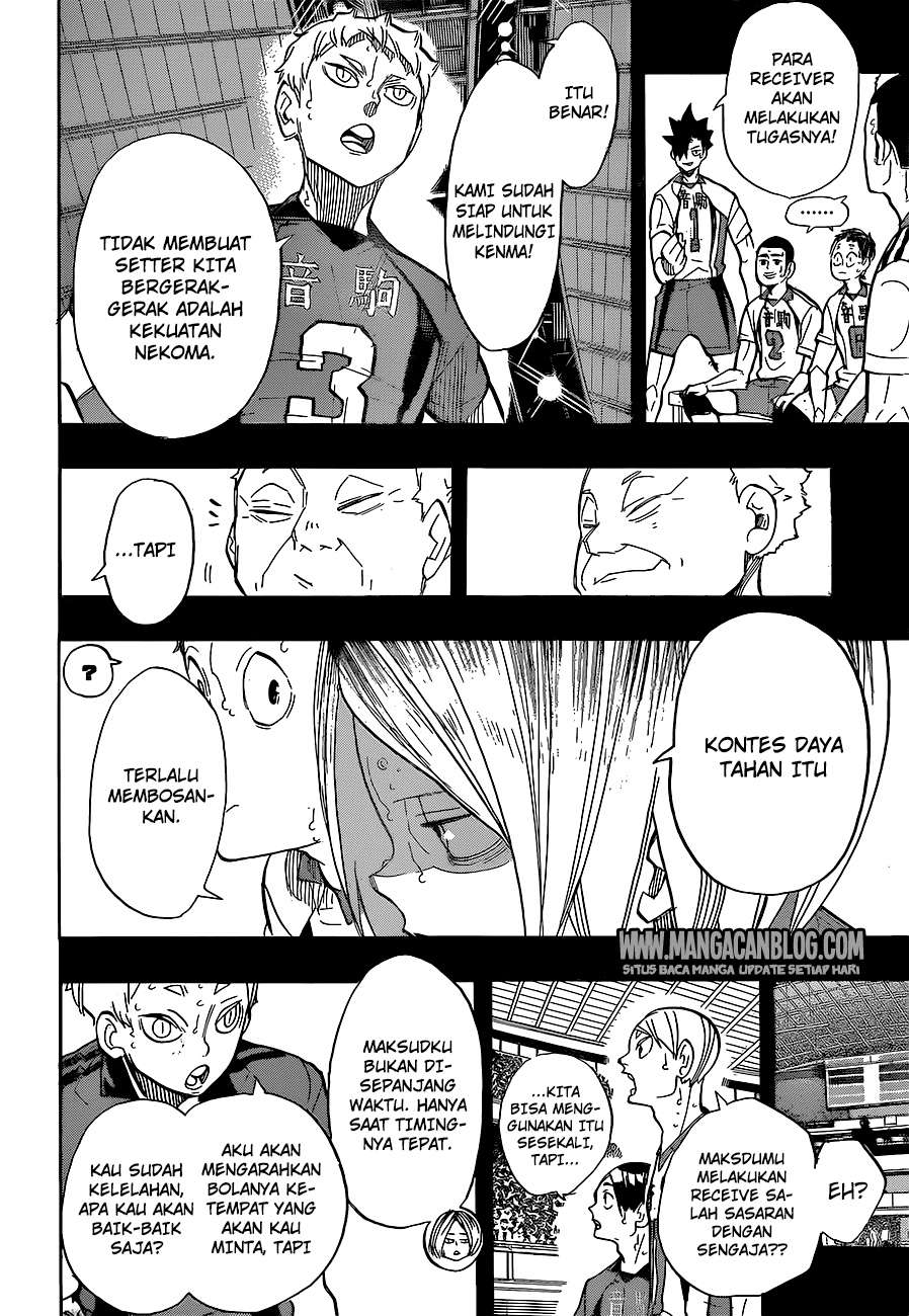 Manga Haikyuu!! Chapter 268 gambar 2