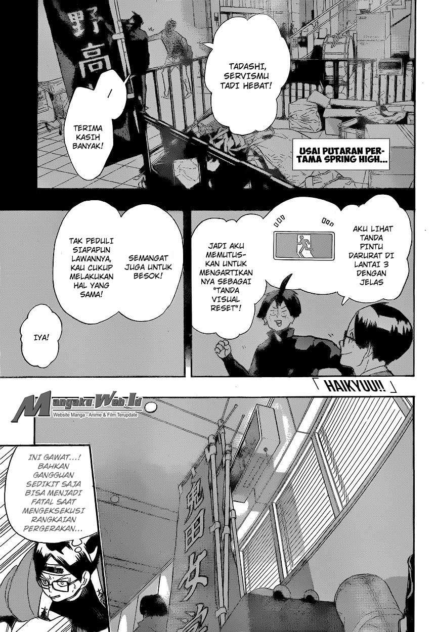 Manga Haikyuu!! Chapter 260 gambar 2