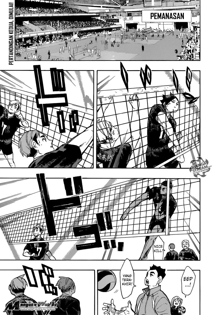 Manga Haikyuu!! Chapter 249 gambar 2